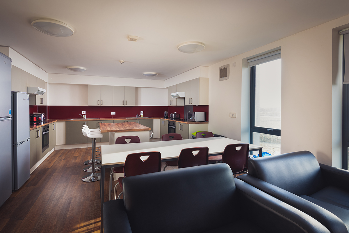 Constantine College shared kitchen